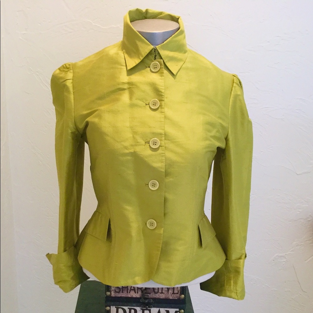 Tyler Boe, 100% Silk Blazer/Jacket, Size 8